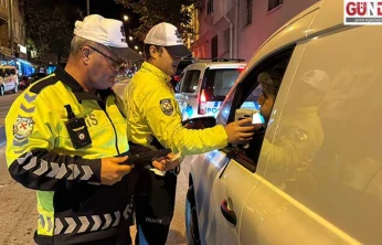 Polis ekiplerince trafik denetimi yapıldı