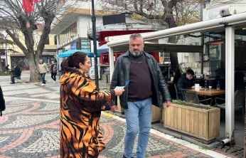 Saraçlar Caddesi'nde insan hakları farkındalığı
