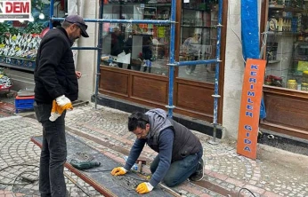 Saraçlar Caddesi tarihi dokusu korunarak yeniden düzenleniyor