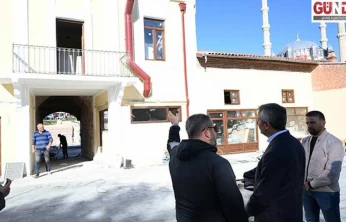 Tarihi Havlucular hanı yeniden hayat buluyor