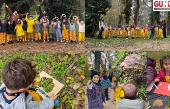 TED Edirne Koleji Anaokulu öğrencileri doğanın kalbinde öğreniyor