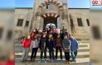 TED Edirne Koleji öğrencileri tarih yolculuğuna çıktı