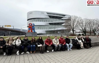 TED Edirne Koleji öğrencileri Almanya'dan ödülle döndü