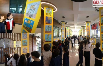 TED'li miniklerin ayçiçekleri sergisi büyük beğeni topladı