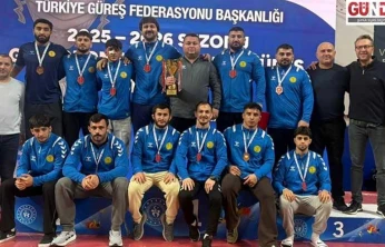 Trakya Birlik Spor Kulübü Güreş Takımı Türkiye üçüncüsü oldu
