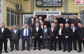 Trakya Birlikten İpsala'daki kooperatife ziyaret