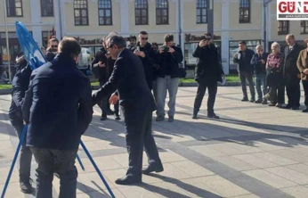 Türk Hava Kurumu'nun 101. yılında çelenk töreni düzenlendi