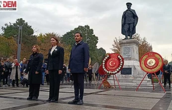 Ulu Önder Mustafa Kemal Atatürk anısına tören düzenlendi