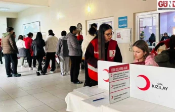 Uzunköprü Öğrenci Yurdu'nda Örnek Kan Bağışı Kampanyası