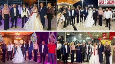 AK Parti Edirne İl Teşkilatı genç çiftlerin sevincine ortak oldu