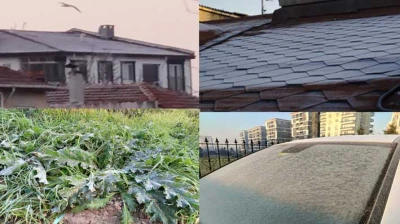 Ayaz Edirne'de yaşamı zorlaştırdı