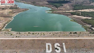 Çakmak Barajı'nda su seviyesi hızla yükseldi