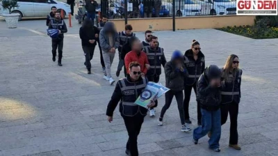 Fuhuş operasyonu 5 kişi cezaevine gönderildi