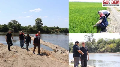 Meriç Nehri'nde inceleme