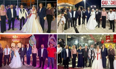 AK Parti Edirne İl Teşkilatı genç çiftlerin sevincine ortak oldu