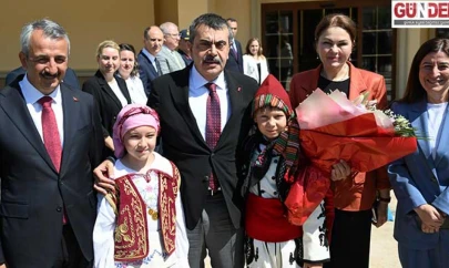 Bakan Tekin Edirne'de açıklamalarda bulundu