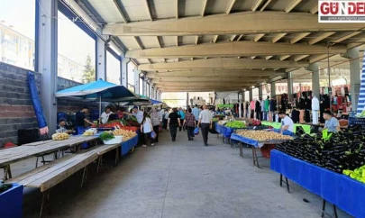 Boş kalan tezgâhlar dikkat çekti