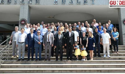Edirne Cumhuriyet Başsavcısı Çakmak Şanlıurfa'ya uğurlandı