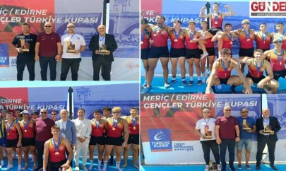 Gençler Türkiye Kupası Kürek yarışları tamamladı