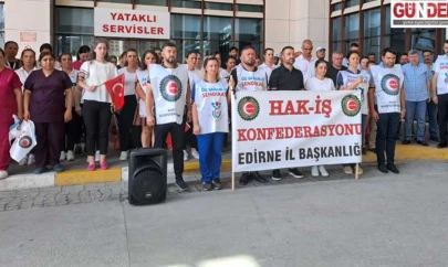 Hak-İş Sendikası 81 İlde Eş Zamanlı Şehitleri Anma Programı Düzenledi