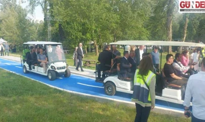 Hem çevre haftası kutlandı hem de Millet Bahçesi kullanıma açıldı