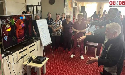 Huzurevi Sakinleri 'Kanka-Tek' projesiyle öğrencilerle bir araya geldi