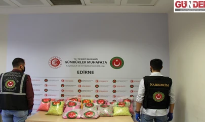 Kapıkule'de 77 kilo 36 gram sentetik uyuşturucu hap ele geçirildi