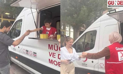 Kızılay'dan öğrencilere destek