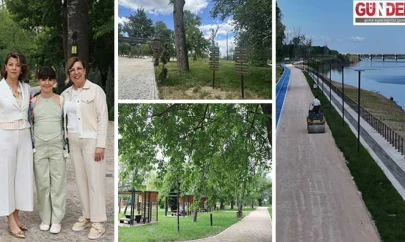 Meriç Nehri ile bütünleşik Edirne Millet Bahçesi yarın açılıyor
