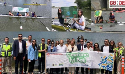 Meriç Nehri'nde Kürekler Doğa İçin Çekildi