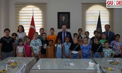 Meriç'te çocuklar yaz okulunda hem eğleniyor hem öğreniyor