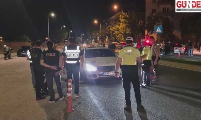 Polis ekipleri asayiş ve trafik denetimi yaptı