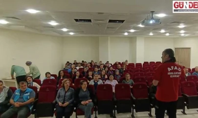 Sağlık personeline afet bilinci aşılandı