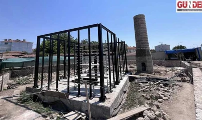 Şeyh Şüceaddin Camisi'nin restorasyonu sürüyor