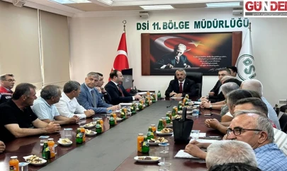 Su yönetimi toplantısı yapıldı