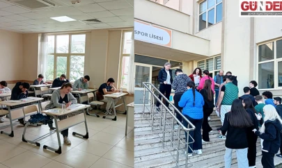 TED'li öğrenciler YKS Simülasyonu'na katıldı