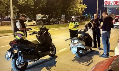 Trafik denetimi yapıldı