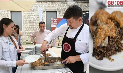 Vatandaşlara ciğer sarma ikram edildi