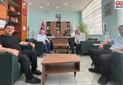Sanayi ve Teknoloji İl Müdürü Nuhoğlu'ndan Başkan Kerman'a ziyaret