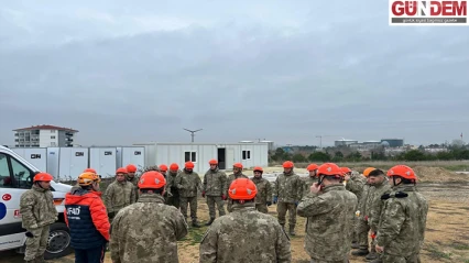 54. mekanize tugay personeline AFAD eğitimi