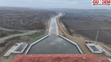 Çakmak Barajı ile Edirne Ovasında yeni sulama dönemi başlıyor