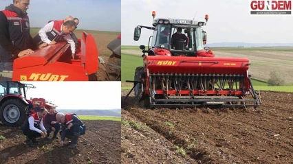 Deneme sahasından elde edilecek veriler bölge tarımına yön verecek