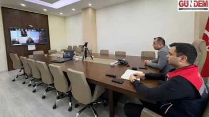 Edirne Tarım ve Orman Müdürlüğü'nde çevrim içi değerlendirme toplantısı