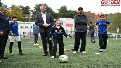 Edirne Valisi Sezer, sporla buluşturulan öğrencilerle bir araya geldi