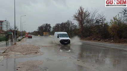 Edirne Yağışlı Havaya Teslim Oldu