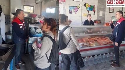 Havsa'da gıda işletmeleri mercek altında