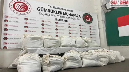 Kapıkule'de 179,678 kilogram uyuşturucu ele geçirildi
