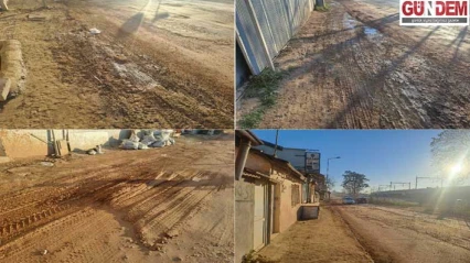 Kentin Tarihi noktasında çamur çilesi