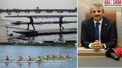 Kürek sporunun merkezi Edirne oldu