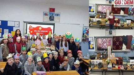 Öğrencilerden tasarruf ve kültür temalı sergi
